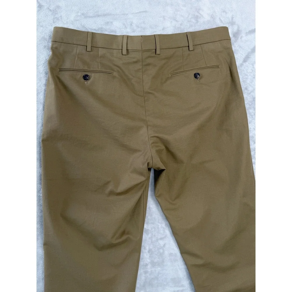 Loro Piana Carlo Trousers Mens 38 Brown Chino Hyannis Pants Italy Preppy Luxury